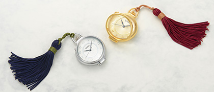 Wako pocket watch with magnifying glass