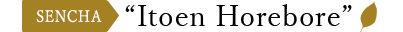 SENCHA Itoen Horebore