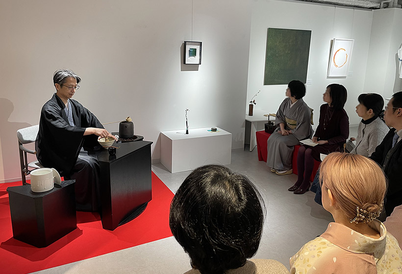 銀座の金沢茶会